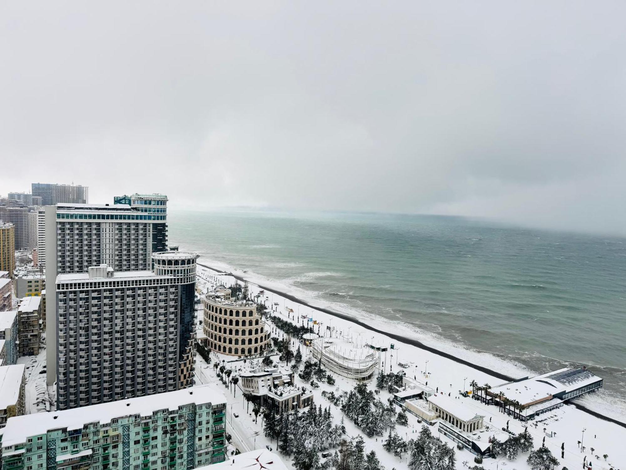 Orbi City Apartments On The Beach Batumi Eksteriør billede